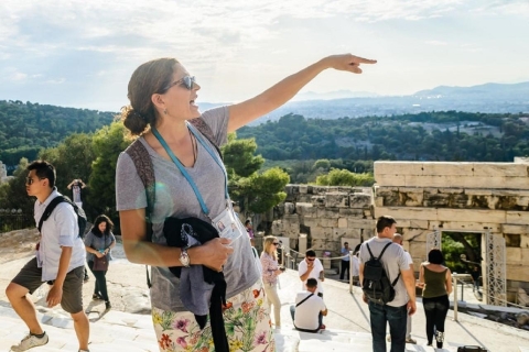 Atenas: recorrido a pie por la Acrópolis con guía francésCiudadanos no pertenecientes a la UE - Tour en francés