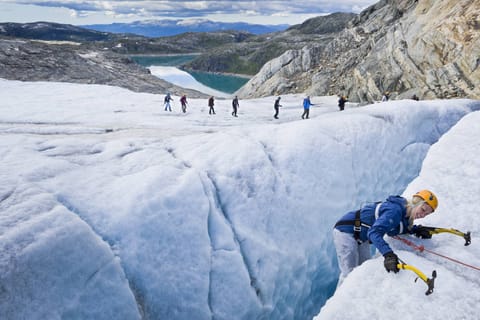 From Bergen: Folgefonna Glacier Blue Ice Hiking