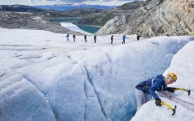 From Bergen: Folgefonna Glacier Blue Ice Hiking