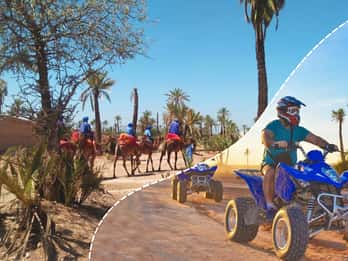 Marrakesch Palmeraie: Kamelritt und Quad-Bike-Erlebnis Marrakesch Palmeraie: Kamelritt und Quad-Bike-Erlebnis