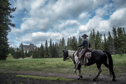 Banff: giro a cavallo intermedio di 4 ore sulphur mountain