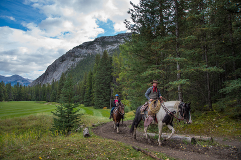 Banff: 4-Hour Sulphur Mountain Intermediate Horseback Ride