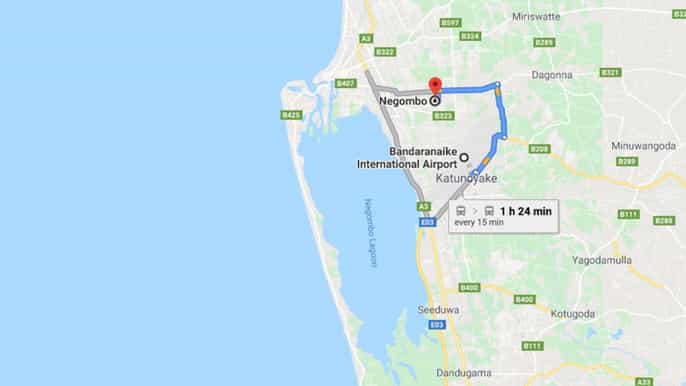 colombo colombo airport (cmb) and negombo city transfer