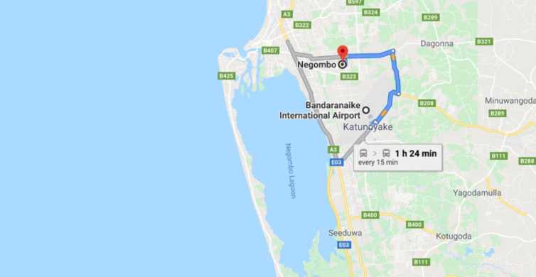Kolombo: Letisko Colombo (CMB) a Negombo City Transfer