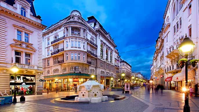 belgrado city centre walking tour