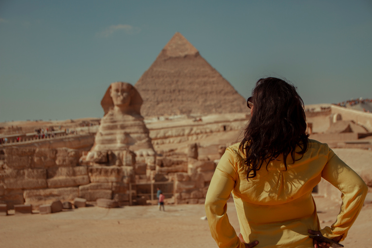 Le Caire: visite des pyramides de Gizeh avec safari en quad et balade à dos de chameau