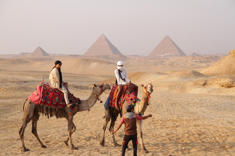 Le Caire: visite des pyramides de Gizeh avec safari en quad et balade à dos de chameau