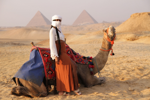 Le Caire: visite des pyramides de Gizeh avec safari en quad et balade à dos de chameau