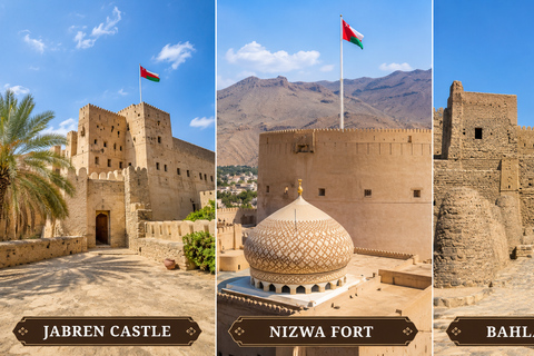 From Muscat: Nizwa, Jabreen, and Bahla Fort Day Sharing Tour