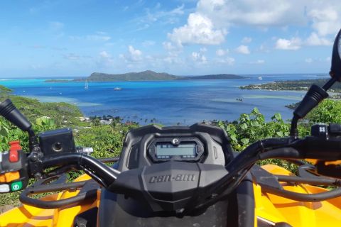 Bora Bora: Island Tour and Mountains Getaway by Quad Bike