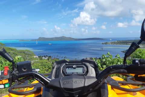 Bora Bora: Island Tour and Mountains Getaway by Quad Bike