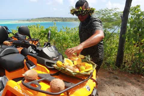 Bora Bora: Island Tour and Mountains Getaway by Quad Bike