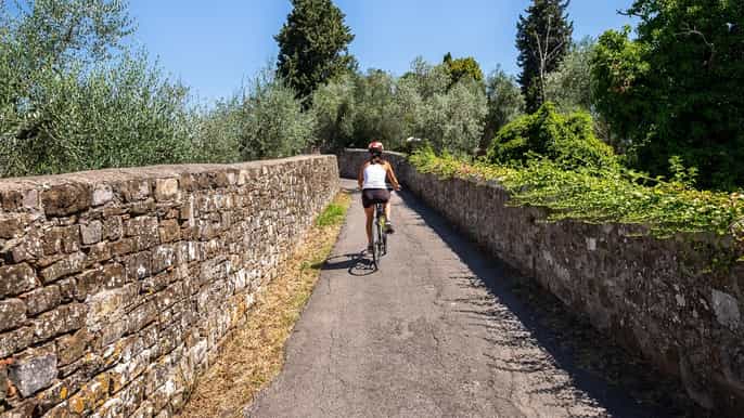 from florence halfday taste of tuscany bike tour
