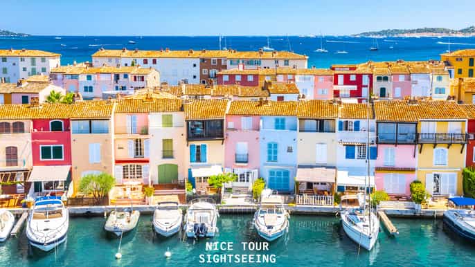 depuis nice journée à sainttropez avec croisière