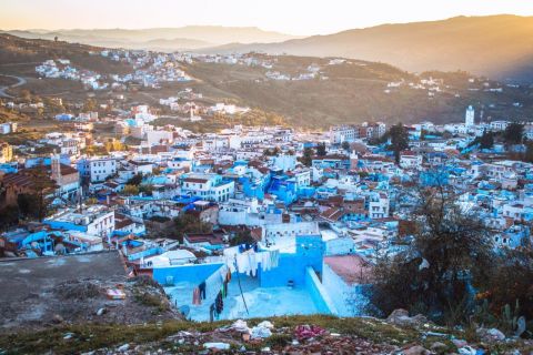 From Fes: Private Day Trip to Chefchaouen