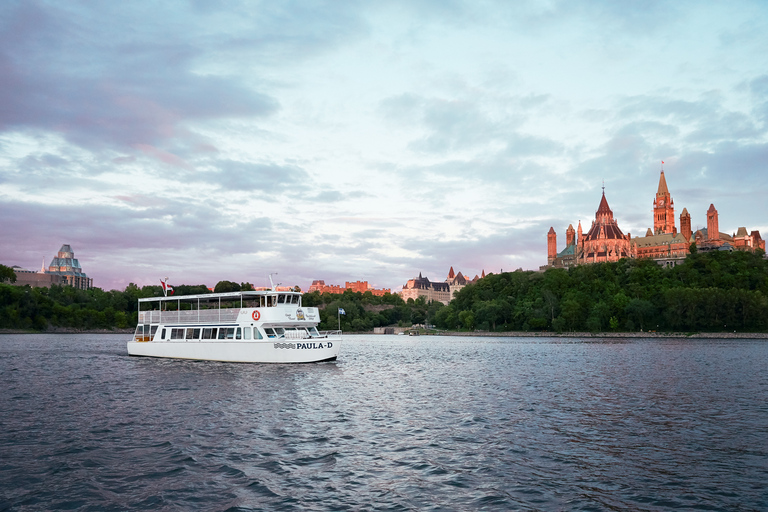 Ottawa: Sightseeing River Cruise Gatineau Departure