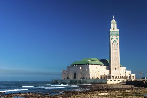 Casablanca: wizyta z przewodnikiem po meczecie Hassana II z odbiorem z hotelu