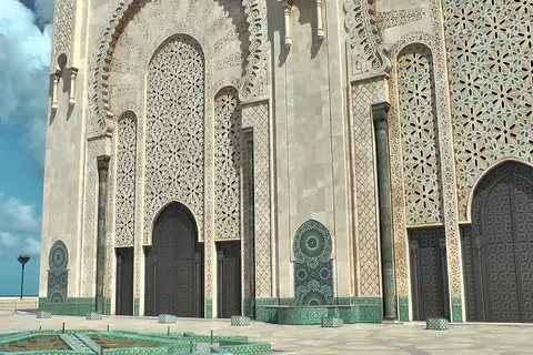 Casablanca: Meczet Hassana II z przewodnikiem i biletem wstępu