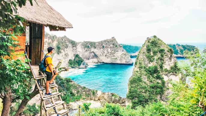 bali day trip to east nusa penida atuh diamond beach