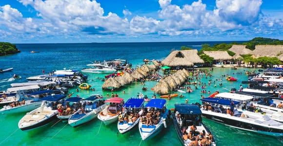 Cartagena: Rosario Islands Tour with Plankton Plan