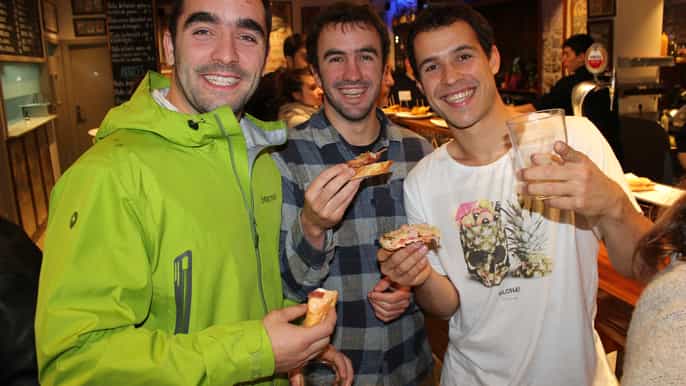 bilbao pintxo tasting and spanish wines small group tour