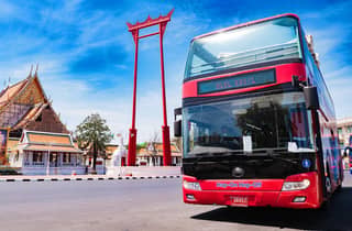 Bangkok: Hop-On-Hop-Off-Bus mit 24-, 48- oder 72-Stunden-Gültigkeit