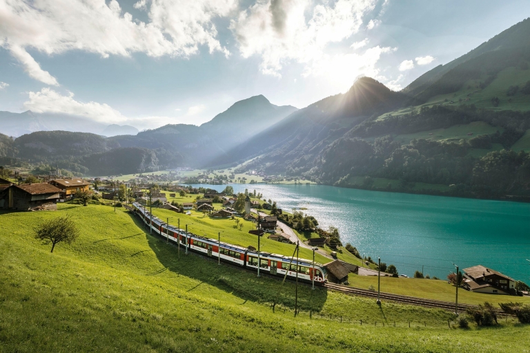 Swiss Travel Pass: viajes ilimitados en tren, autobús y barcoSwiss Travel Pass Flexi en primera clase: 8 días