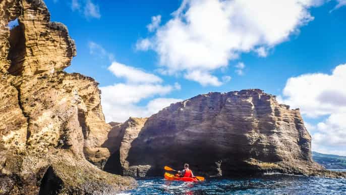 azores vila franca do campo islet kayaking experience