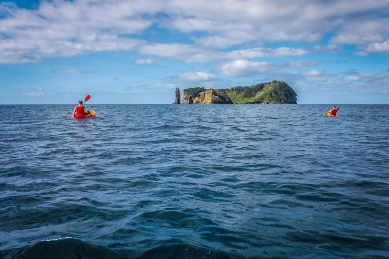 Azoren: Kajak-Erlebnis auf der Insel Vila Franca do CampoMorgentour mit Abholung vom Hotel