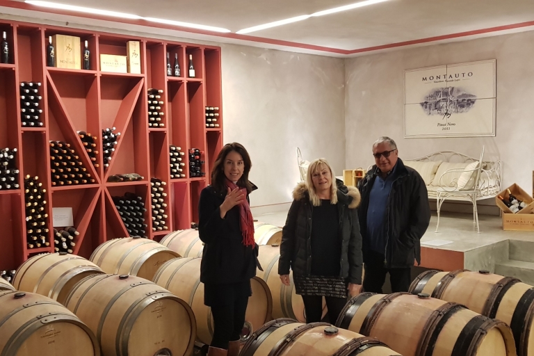 Całodniowe doświadczenie wina z Toskanii i LatiumOdbiór z portu Civitavecchia i centrum miasta