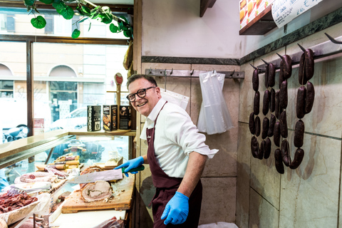 Roma: Tour gastronômico no crepúsculo do Trastevere com degustação de vinhosRoma: Crepúsculo Trastevere Food Tour com degustação de vinhos