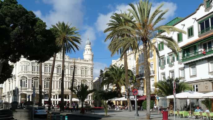 las palmas old town and surrounding area tour