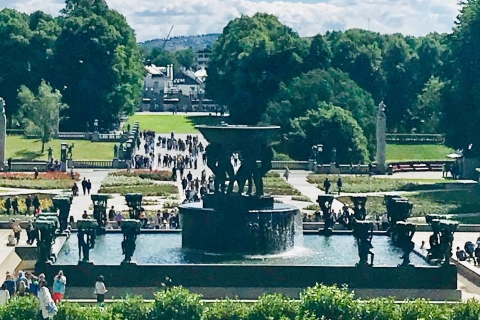 Oslo : vue panoramique et balade dans le parc des sculptures