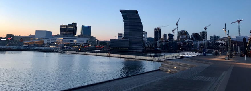 Oslo : Vue panoramique et promenade dans le parc des sculptures