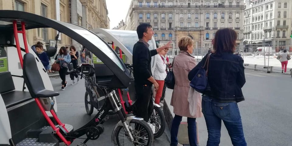 Lyon, 1 ou 2 heures Pédicab Tour - Hizvo