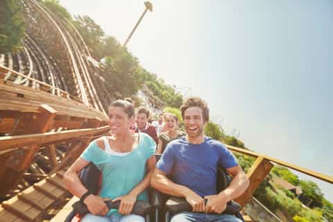 From Barcelona: PortAventura Theme Park Ticket & Transfer