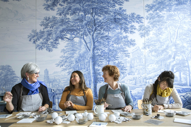 Royal Delft: Delftblue fabrik och museumRoyal Delft: Fabriken &amp; museet för Delftporslin