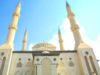 Altes und Neues Dubai: Stadttour mit blauer Moschee Altes und Neues Dubai: Stadttour mit blauer Moschee