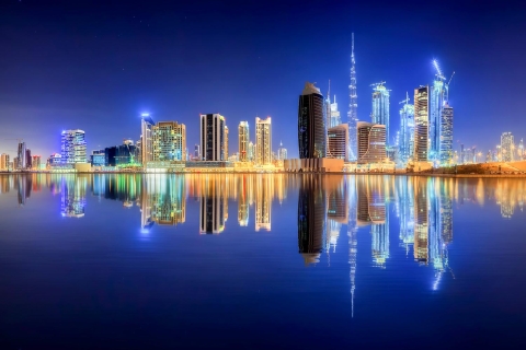 Dubai by Night City Tour met fonteinshowPrivétour