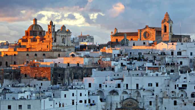 ostuni and cisternino halfday tour
