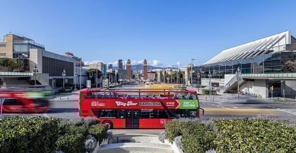 Barcelona: 24- oder 48-stündige Hop-On/Hop-Off-Bustour