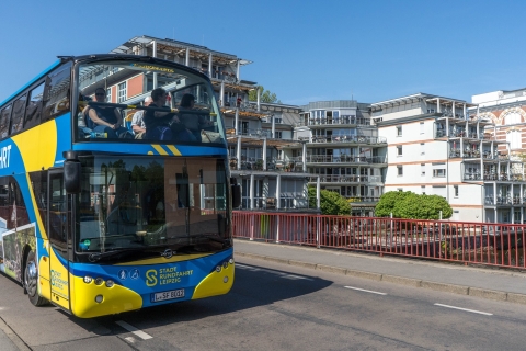 Leipzig: 13-haltes hop-on/hop-off buskaartje