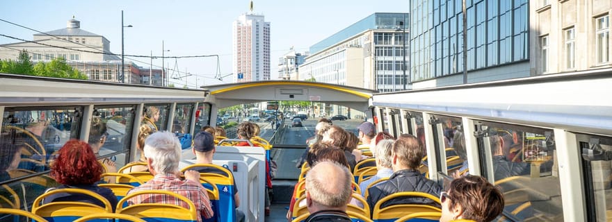 Lipsia: biglietto per 13 fermate dell'autobus Hop-on Hop-off