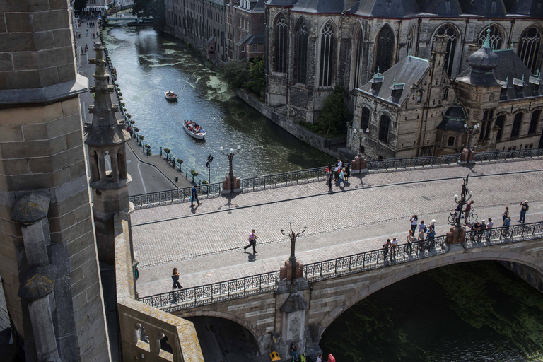 Brussel: Rondvaart Brugge &amp; Gent + ChocoladebezoekTour in het Spaans