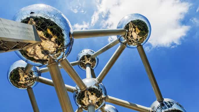 brussels 4hour bus and walking city tour