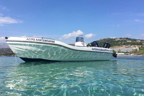 Kefalonia: Small-Boat Rental and Self-Guided Cruise