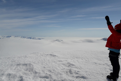 Skaftafell: Caminhada guiada pela geleira Hvannadalshnjúkur