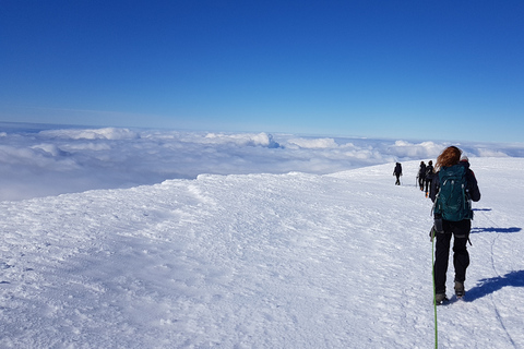 Skaftafell: Caminhada guiada pela geleira Hvannadalshnjúkur