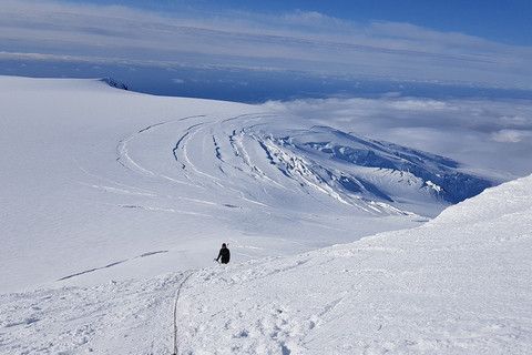 Skaftafell: Caminhada guiada pela geleira Hvannadalshnjúkur