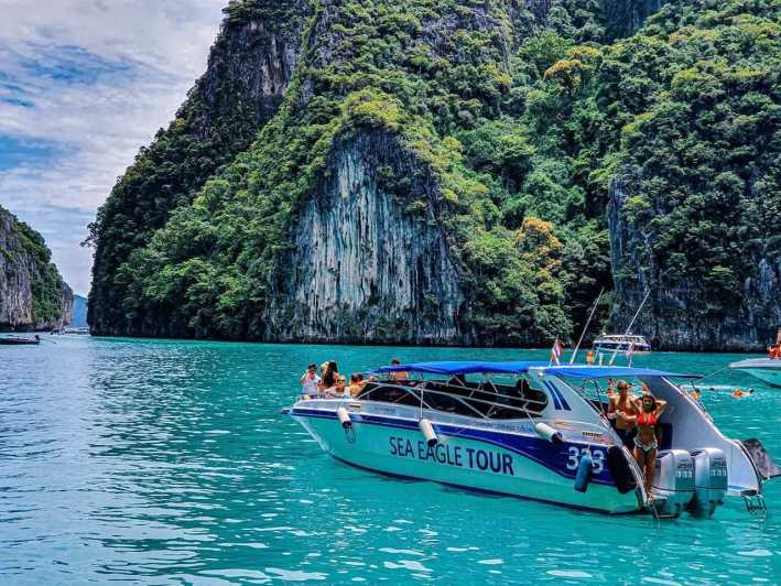 Z Krabi: jednodniowa wycieczka łodzią motorową po wyspach Phi Phi